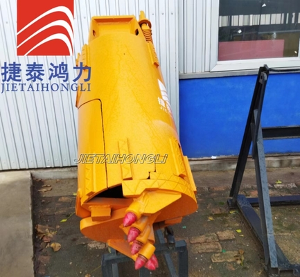 Bauer IMT Mait Soilmec রোটারি রিগের জন্য দাঁত সহ 3000mm রক ড্রিলিং বালতি