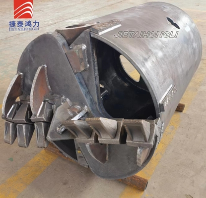 OD1200mm Q345B ফ্ল্যাট দাঁত সহ মাটি তুরপুন বালতি