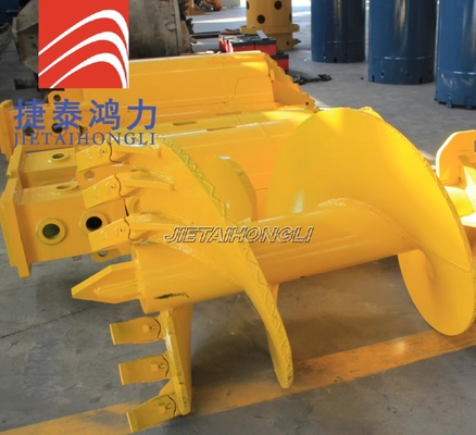 Od 1600mm ইয়েলো রক ড্রিলিং আগার সমতল দাঁত দিয়ে