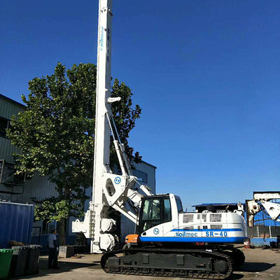Soilmec SR40 ব্যবহৃত ড্রিলিং রিগ CAT বেস এবং ইঞ্জিন ম্যাক্স ড্রিলিং ডেপথ 50M ব্যাস 1500mm