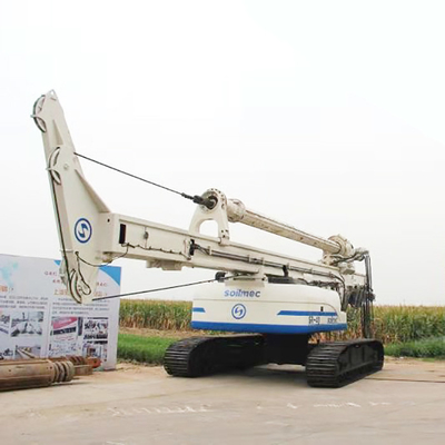 Soilmec SR40 ব্যবহৃত ড্রিলিং রিগ CAT বেস এবং ইঞ্জিন ম্যাক্স ড্রিলিং ডেপথ 50M ব্যাস 1500mm