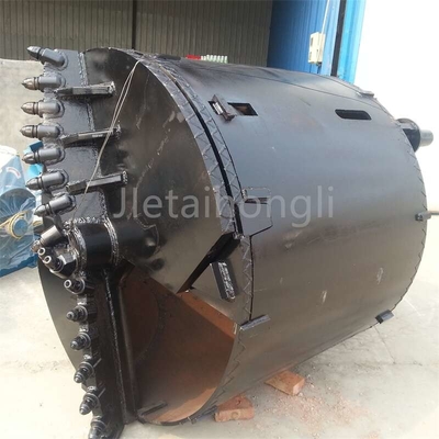 রোটারি ড্রিলিং রিগ মেশিন বাউয়ার BG24 BG27 BG28 BG36 এর জন্য রক ড্রিলিং বালতি 600 800 1000 1500 মিমি