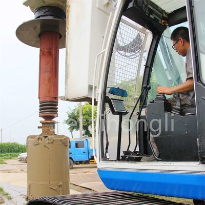 খুব ভাল মানের ব্যবহার করা সংস্কারকৃত ভাল হাইড্রোলিক ড্রিলিং রিগ রোটারি পাইলিং রিগ