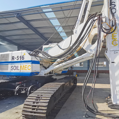 উদাস পাইল গর্তের জন্য ব্যবহৃত Soilmec Sr516 Imt Af150 Crrc280 সেকেন্ড হ্যান্ড রোটারি ড্রিলিং মেশিন