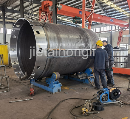 620mm উদাস গাদা নির্মাণ ড্রিলিং কেসিং পাইপ একক প্রাচীর